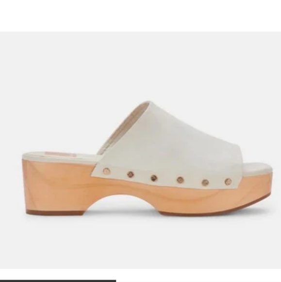 Dolce vita leather clog sandals size 10 nwot - Picture 2 of 5